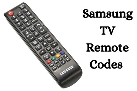 tv remote codes samsung|All Samsung remote codes and easy.